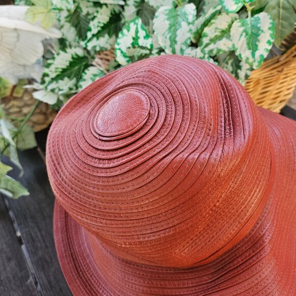 Leather Bucket Hat - Picture 5 of 10